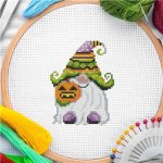(image for) Whimsical Gnome Pumpkin